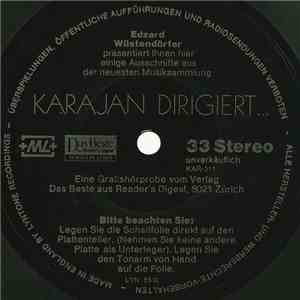 Edzard Wüstendörfer, Karajan - Karajan Dirigiert... download free